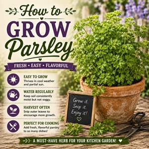 How to Grow Parsley in Your Herb Garden