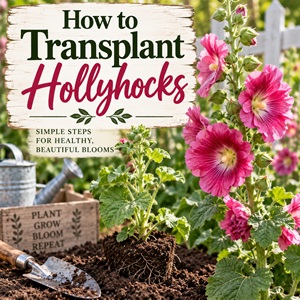 How to Transplant Hollyhocks Successfully