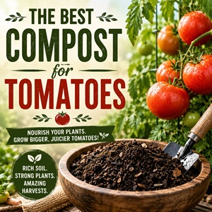 Want healthier tomato plants and bigger harvests? Learn which types of compost are best for tomatoes, how compost improves soil, and the easiest way to feed your plants naturally for juicy, flavorful tomatoes all season long.