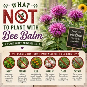 What Not to Plant With Bee Balm