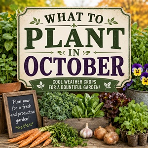 Wondering what to plant in October? Discover cool-season vegetables, herbs, flowers, and spring bulbs that can be planted now. From garlic, kale, and spinach to pansies and daffodils, get your fall garden ready for a beautiful and productive season.