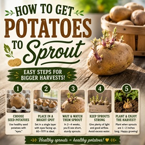 How to Sprout Potatoes Before Planting