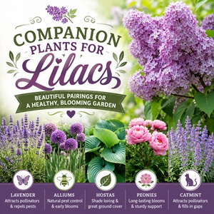 Discover the best companion plants for lilacs, including lavender, peonies, alliums, hostas, and catmint. These gorgeous cottage garden flowers help attract pollinators, improve soil health, and create a lush, colorful garden filled with fragrance and blooms all season long.