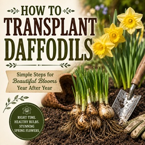 Easy Daffodil Transplanting Guide