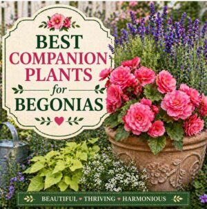 Looking for the best plants to grow with begonias? These easy pairings add texture, color, and charm to cottage garden flowers and shady garden spaces.