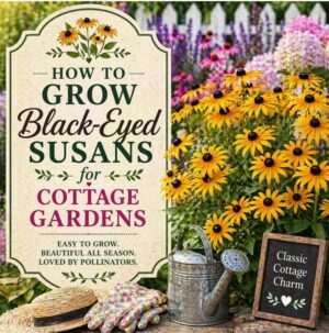 These easy tips for planting Black-Eyed Susans help you create long-blooming cottage garden flowers that attract butterflies and bees.