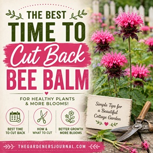 Not sure when your bee balm needs to be cut back? This simple guide explains the best timing and how to prune your plants without damaging next year's growth. Get practical garden tips and inspiration for adding beautiful cottage garden flowers to your landscape.