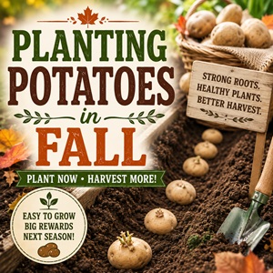 Learn how to plant potatoes in the fall for an early start on next year's harvest. This practical guide covers choosing seed potatoes, preparing the soil, planting depth, spacing, mulching, and winter care.