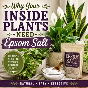 Why Your Inside Plants Need Epsom Salt