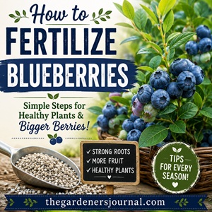 When and How to Fertilize Blueberry Bushes