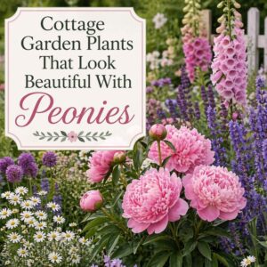 Create a romantic peony garden with classic cottage flowers that pair perfectly with peonies. Discover the best peony companion plants for color, texture, and charm.