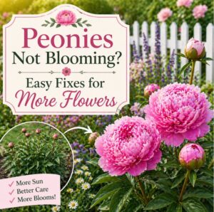 Wondering why your peonies have leaves but no blooms? Learn the most common reasons peonies fail to flower and simple fixes for a healthier peony garden with bigger blooms.