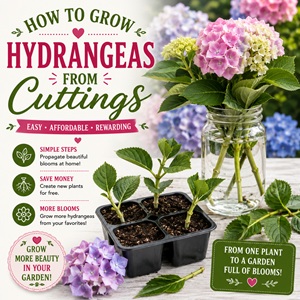 How to Grow Hydrangeas from Cuttings