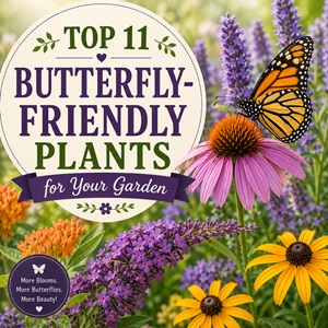 Top 11 Butterfly-Friendly Plants for Your Garden