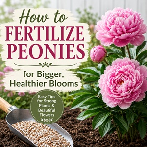 How to Fertilize Peonies for Bigger Blooms